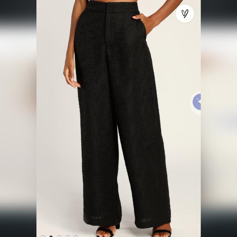 Lulu's wide legged pants size sm